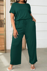 Short Sleeve Jumpsuit