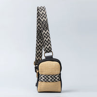 Straw Braided Crossbody Bag