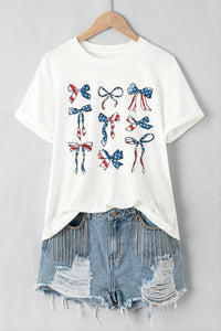 Bow Short Sleeve T-Shirt