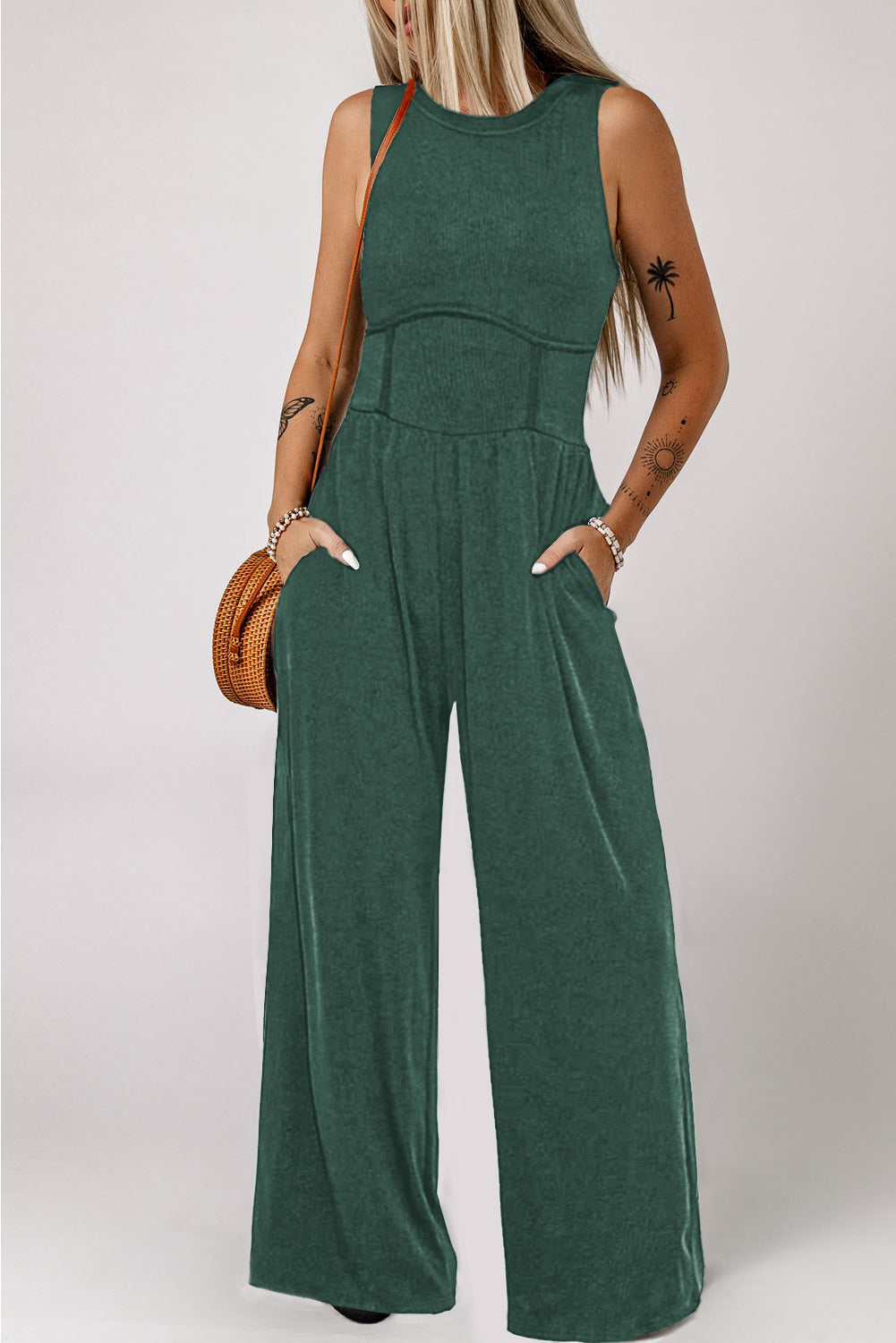 Sleeveless Jumpsuit