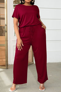 Short Sleeve Jumpsuit