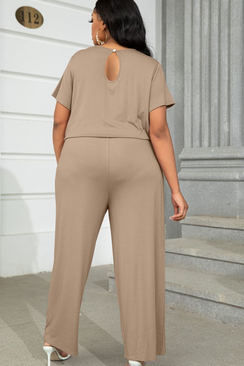 Short Sleeve Jumpsuit