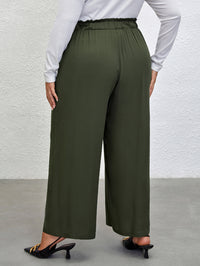 Tied Wide Leg Pants