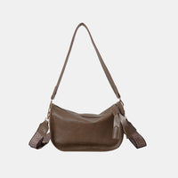 PU Leather Double Strap Shoulder Bag