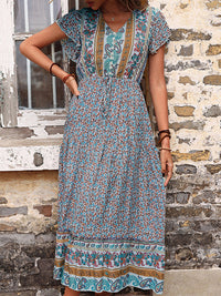 Bohemian Style Slimming Dress