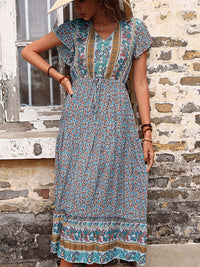 Bohemian Style Slimming Dress