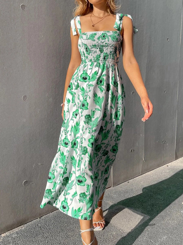 Sleeveless Sling Long Dress