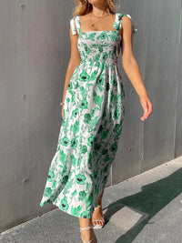 Sleeveless Sling Long Dress