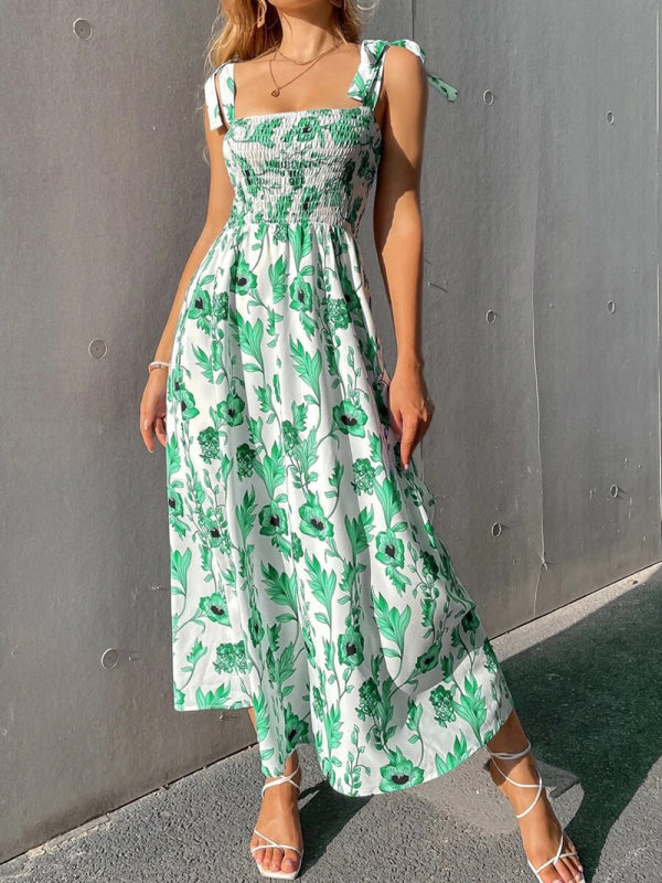 Sleeveless Sling Long Dress