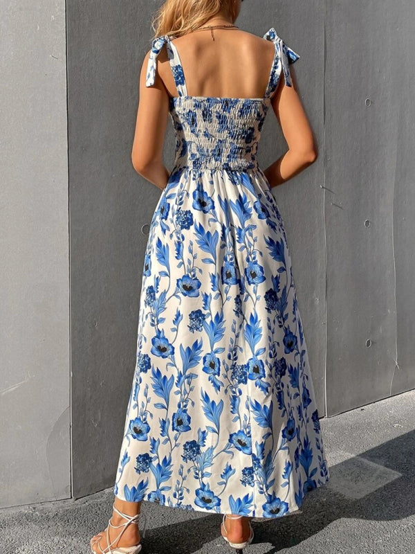 Sleeveless Sling Long Dress