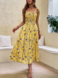 Sleeveless Sling Long Dress