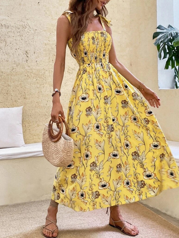 Sleeveless Sling Long Dress