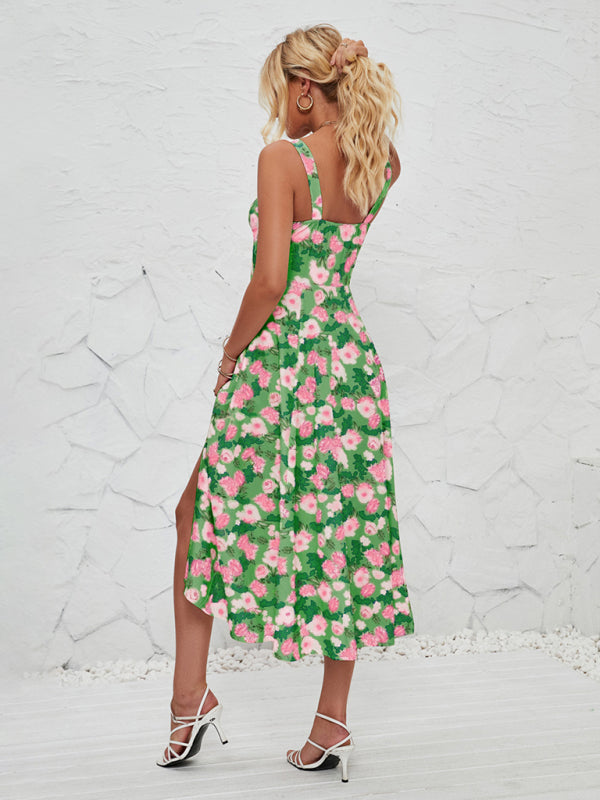 Floral Pastoral Long Dress