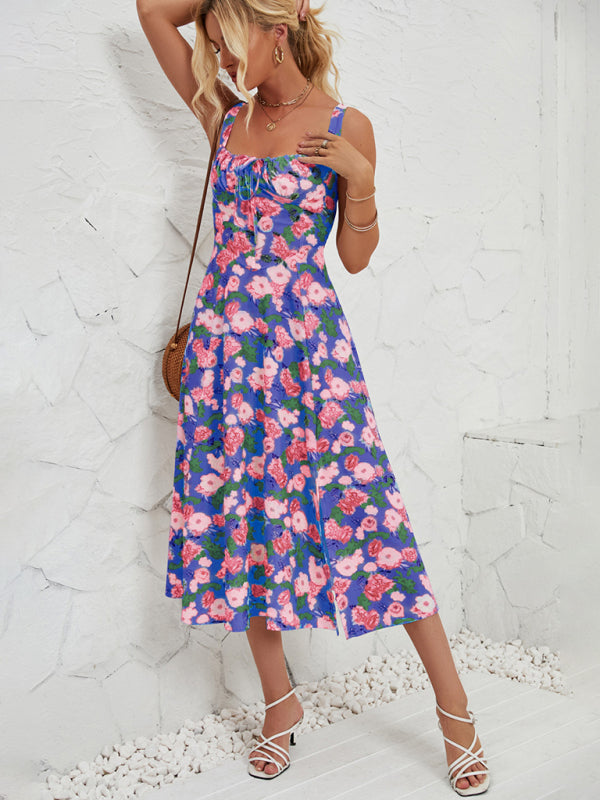 Floral Pastoral Long Dress