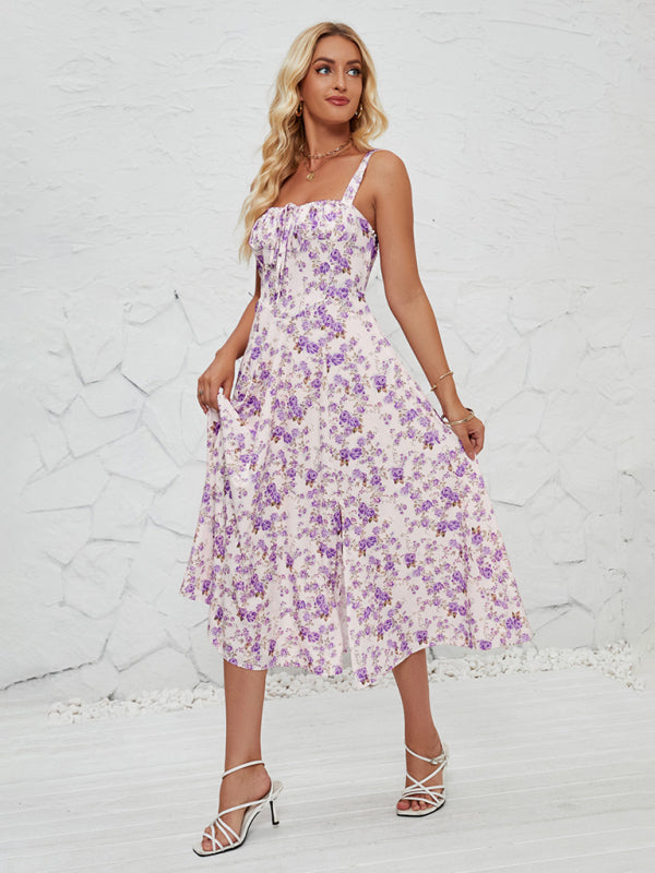 Floral Pastoral Long Dress