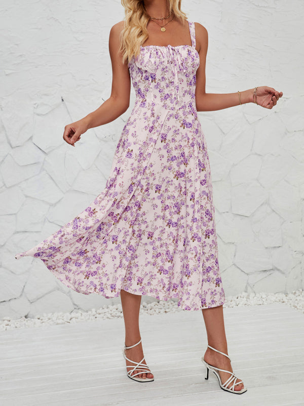 Floral Pastoral Long Dress