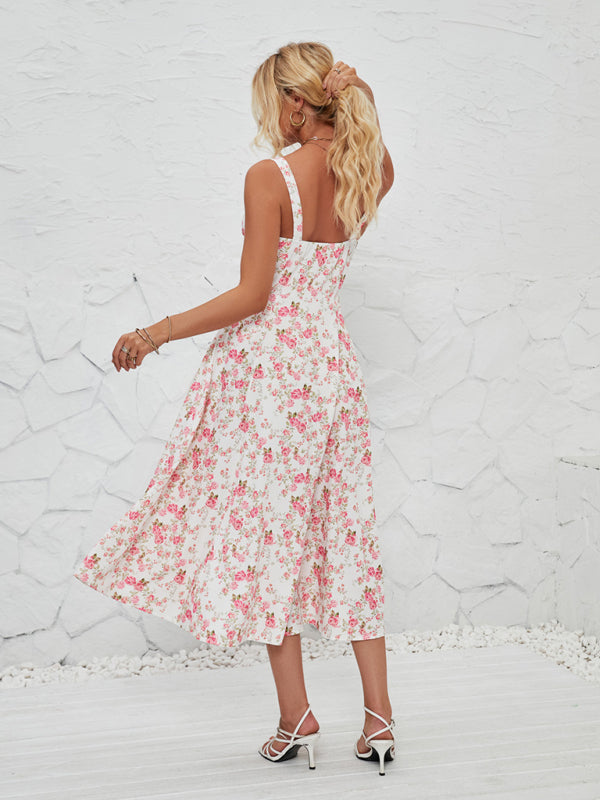 Floral Pastoral Long Dress