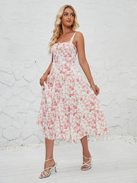 Floral Pastoral Long Dress