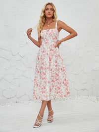 Floral Pastoral Long Dress