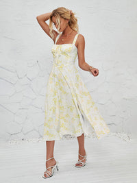 Floral Pastoral Long Dress