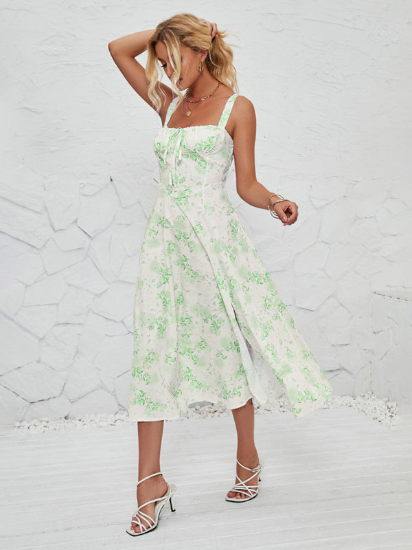 Floral Pastoral Long Dress