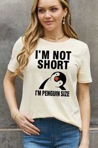 Penguin Size Cotton Tee