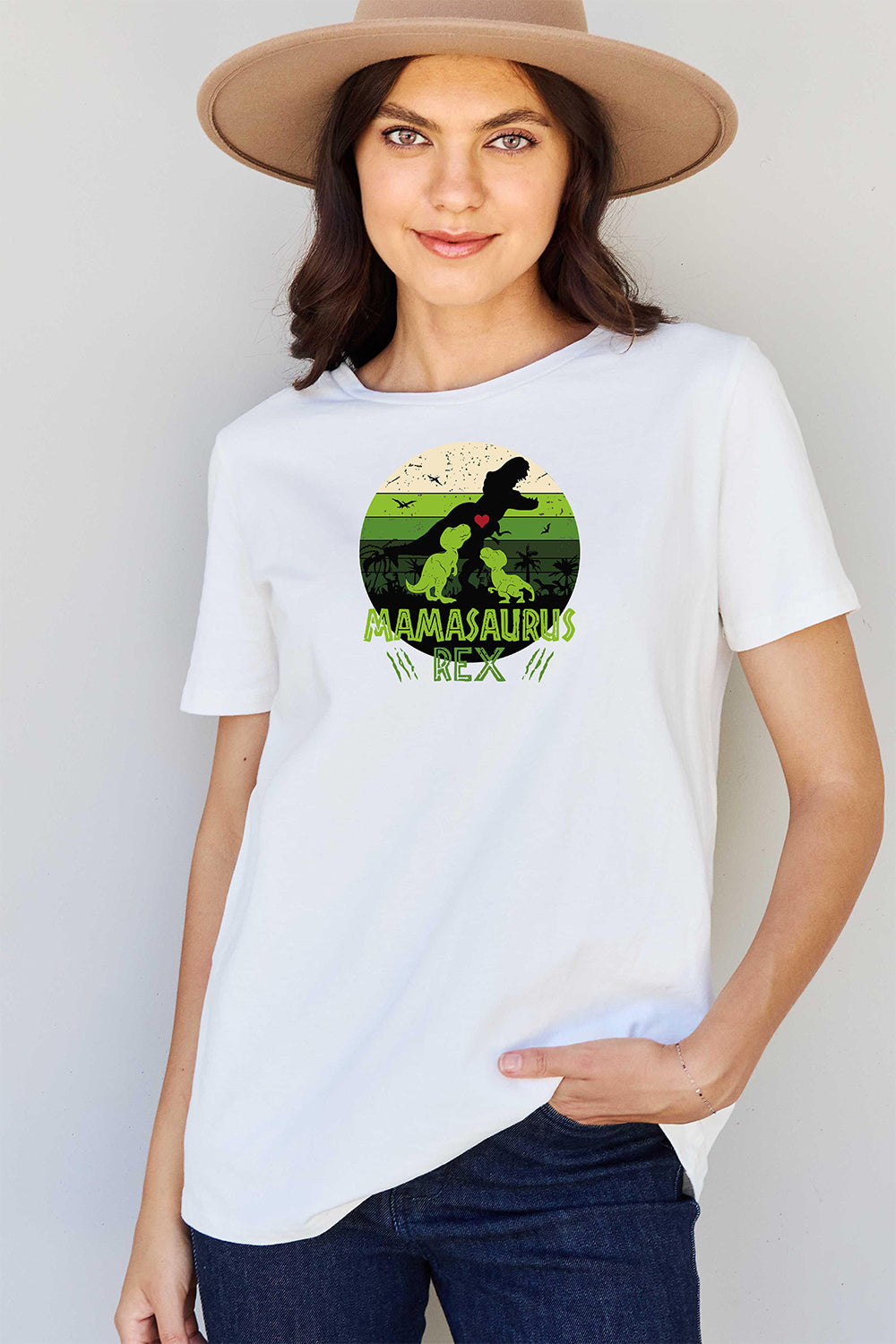 Simply Love MAMASAURUS REX Graphic T-Shirt