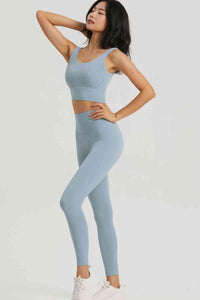 Wide Waistband Sports Leggings