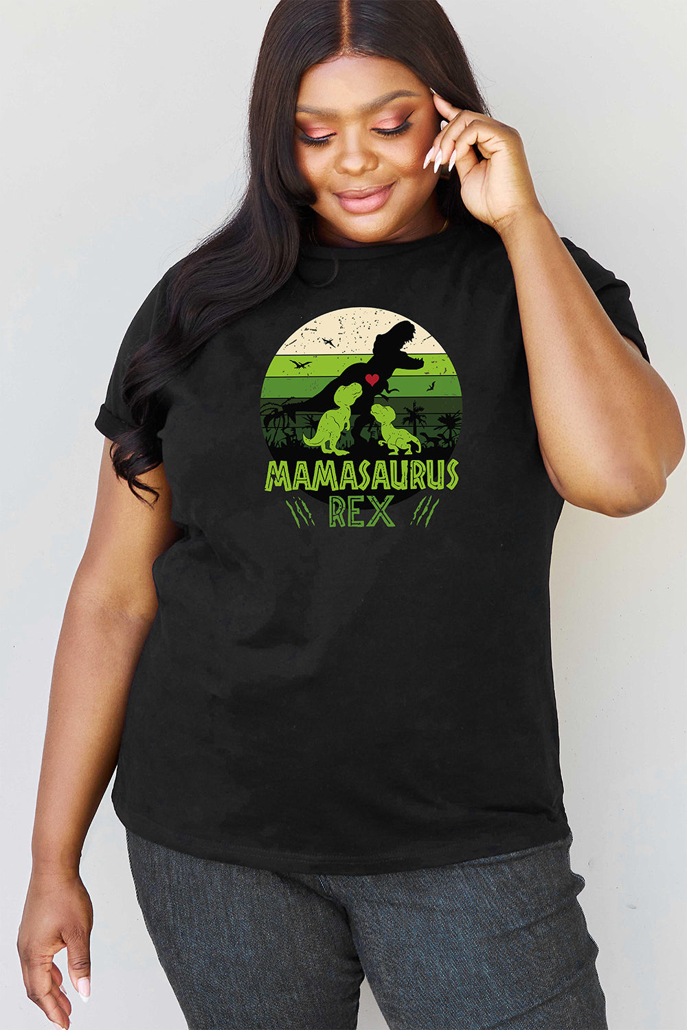 Simply Love MAMASAURUS REX Graphic T-Shirt