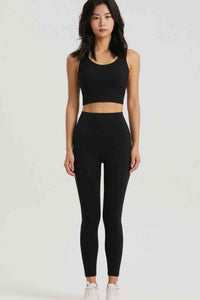 Wide Waistband Sports Leggings