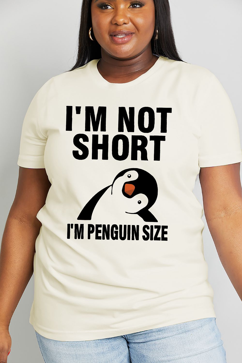 Penguin Size Cotton Tee