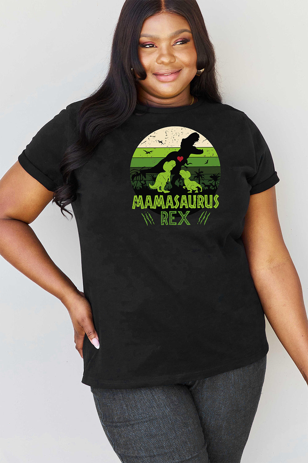 Simply Love MAMASAURUS REX Graphic T-Shirt