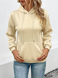 Long Sleeve Front Pocket Hoodie